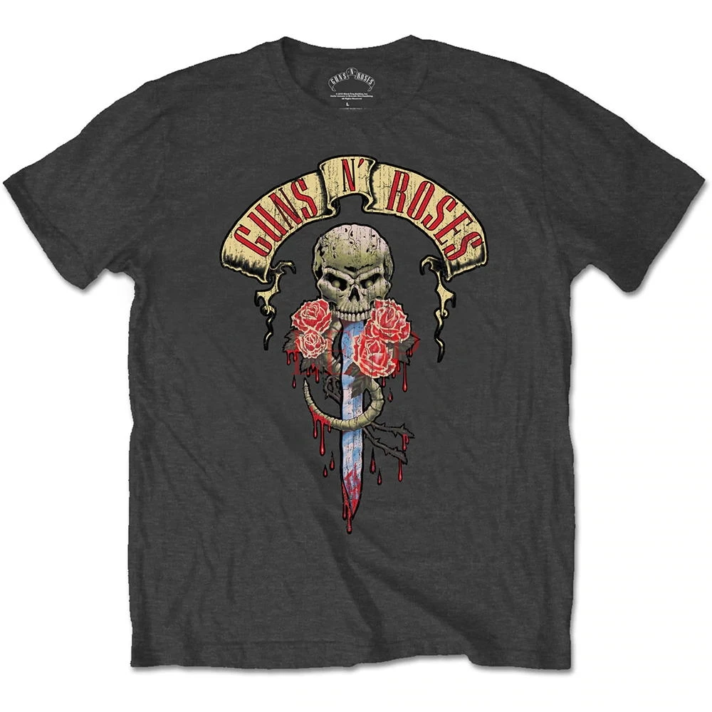 

Футболка с капающим кинжалом Guns N' Roses
