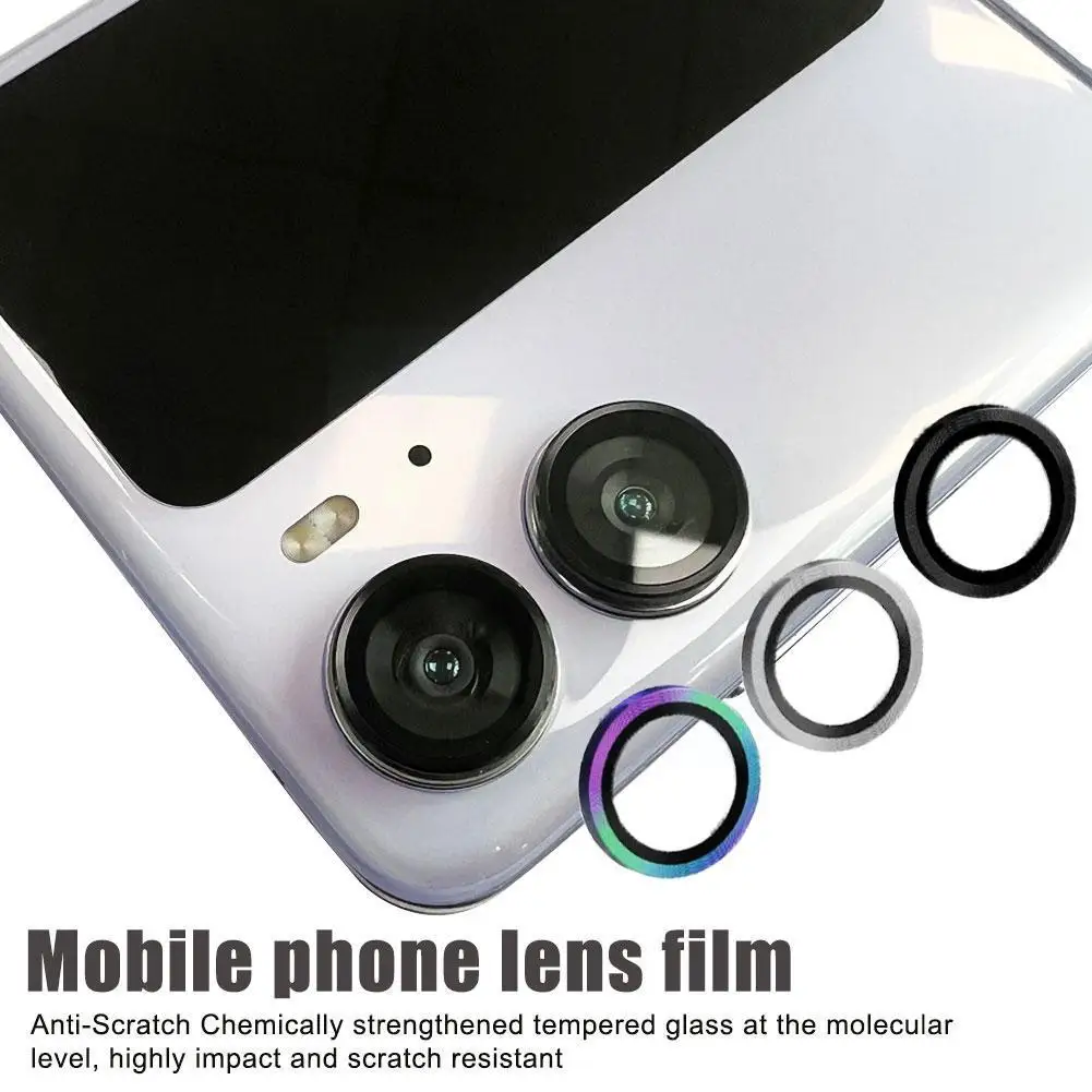 

For Find N2 Flip Glass Metal Camera Protector Film For Find N2flip Back Screen Lens Protector Glass Lens Cov W4u2
