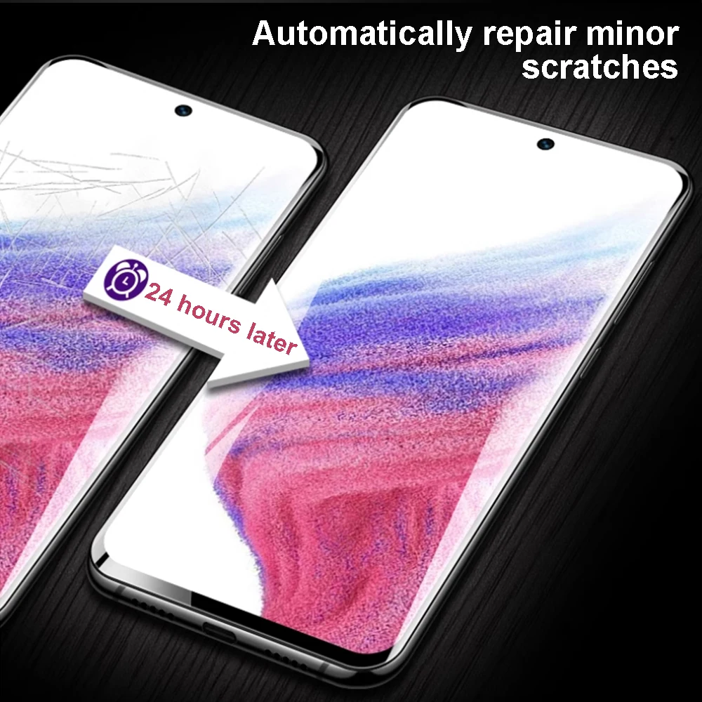 Гидрогелевая пленка для Xiaomi Poco F6 Pro защита экрана полное покрытие объектива