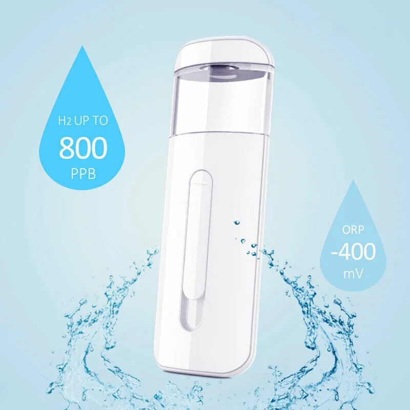 

USB Charging Facial Moisturizing Beauty Instrument Mist Spray Hydrogen Rich Water Device Face Beauty Atomization Tools Portable