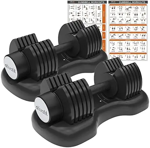 

Dumbbell Set Free Weights Dumbbell Multiweight Options for Men Women Full Body Workout Fitness Home Gym Dumbells Gym equipment W