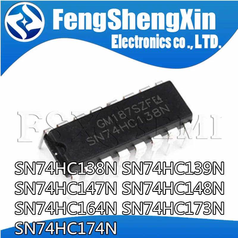 

10PCS SN74HC138N DIP 74HC138N 74HC138 DIP-16 SN74HC139N SN74HC147N SN74HC148N SN74HC173N SN74HC174N 74HC139 74HC164 SN74HC164N