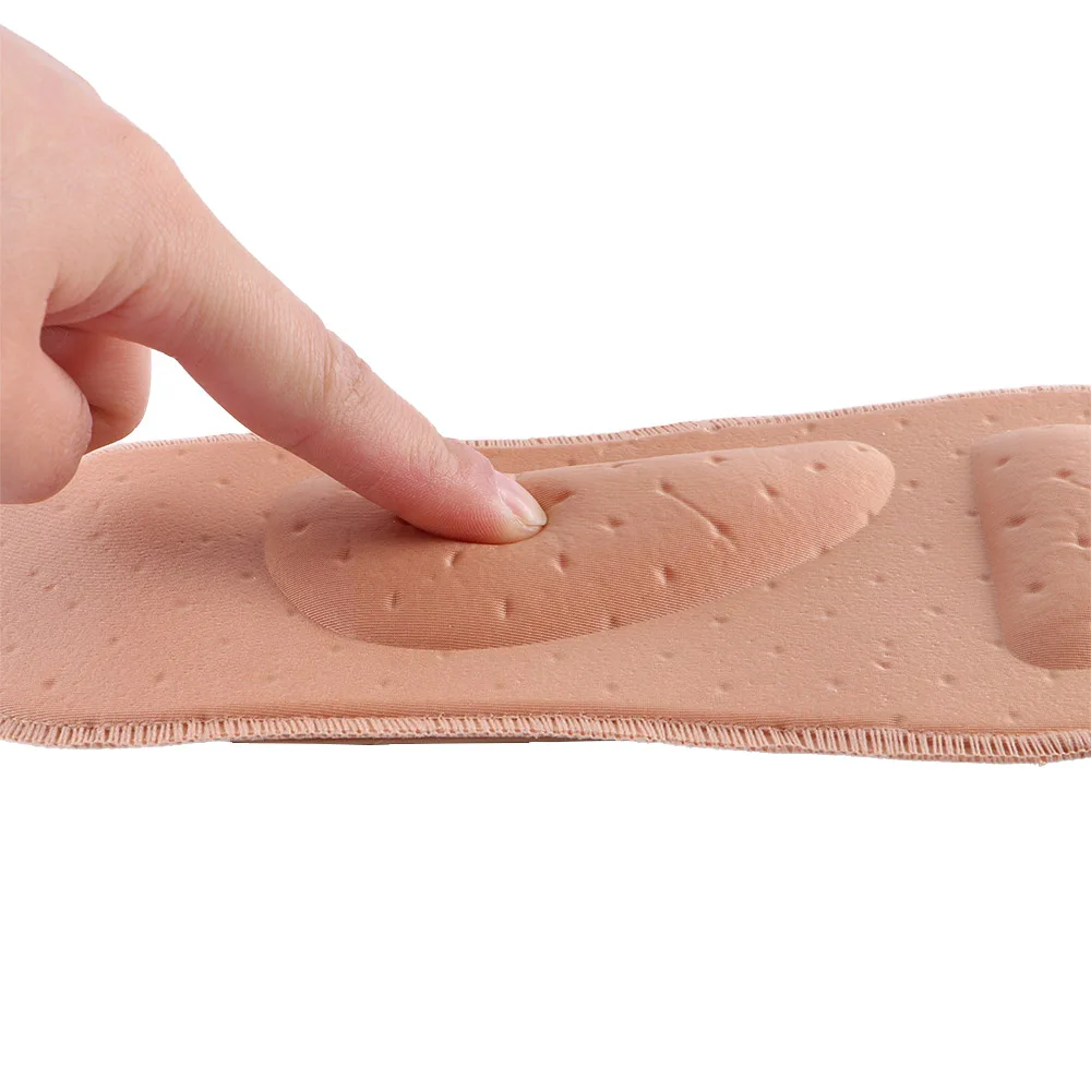 1 Pair Foot Massage Women Summer Socks Arch Support 3D Socks Health Care Silica Gel Pads Invisible Ice Silk Boat Hosiery