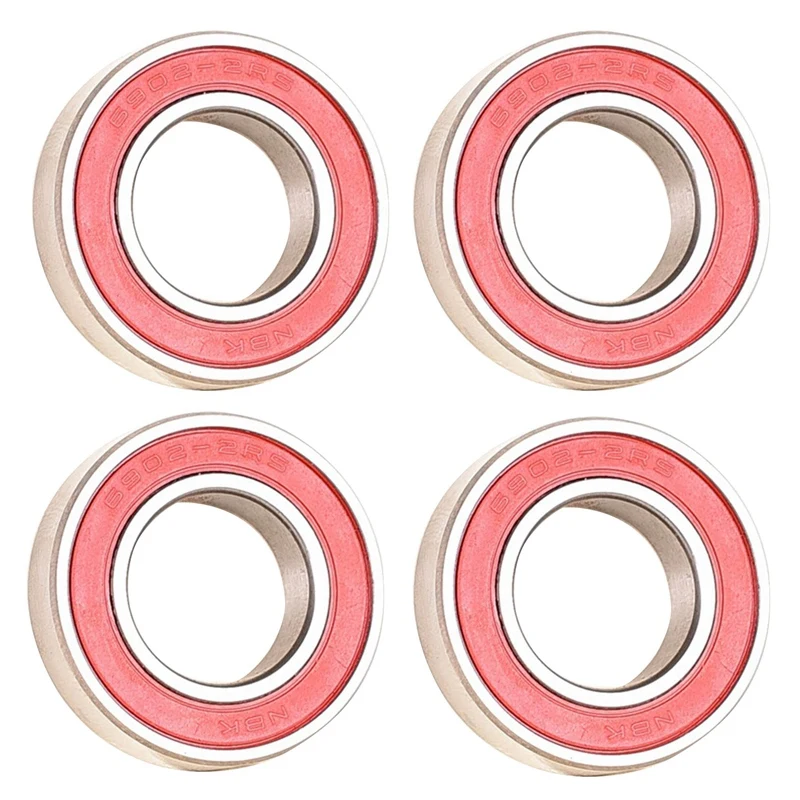 

4X Bicycle Hub Bearing Palin NBK 6902-2RS For KOOZER XM490 XM460 BM440 Hub Fastace