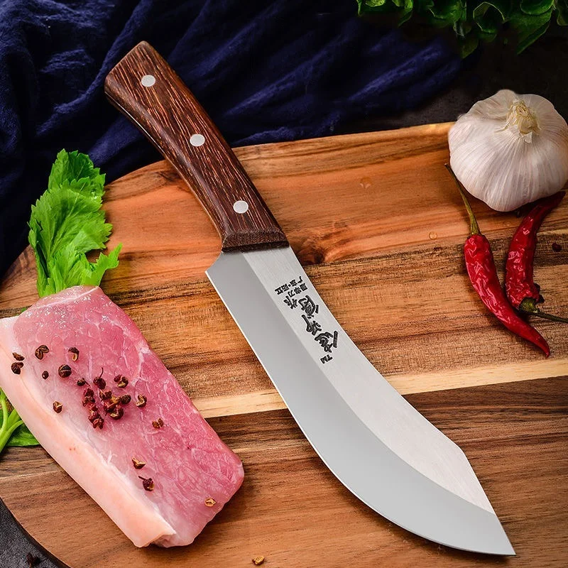 

Мясницкий нож из нержавеющей стали, нож для пилинга, мяса, рыбы, фруктов, овощей, нарезка, нарезка, кухонный шеф-повар, нож для убоя мясника
