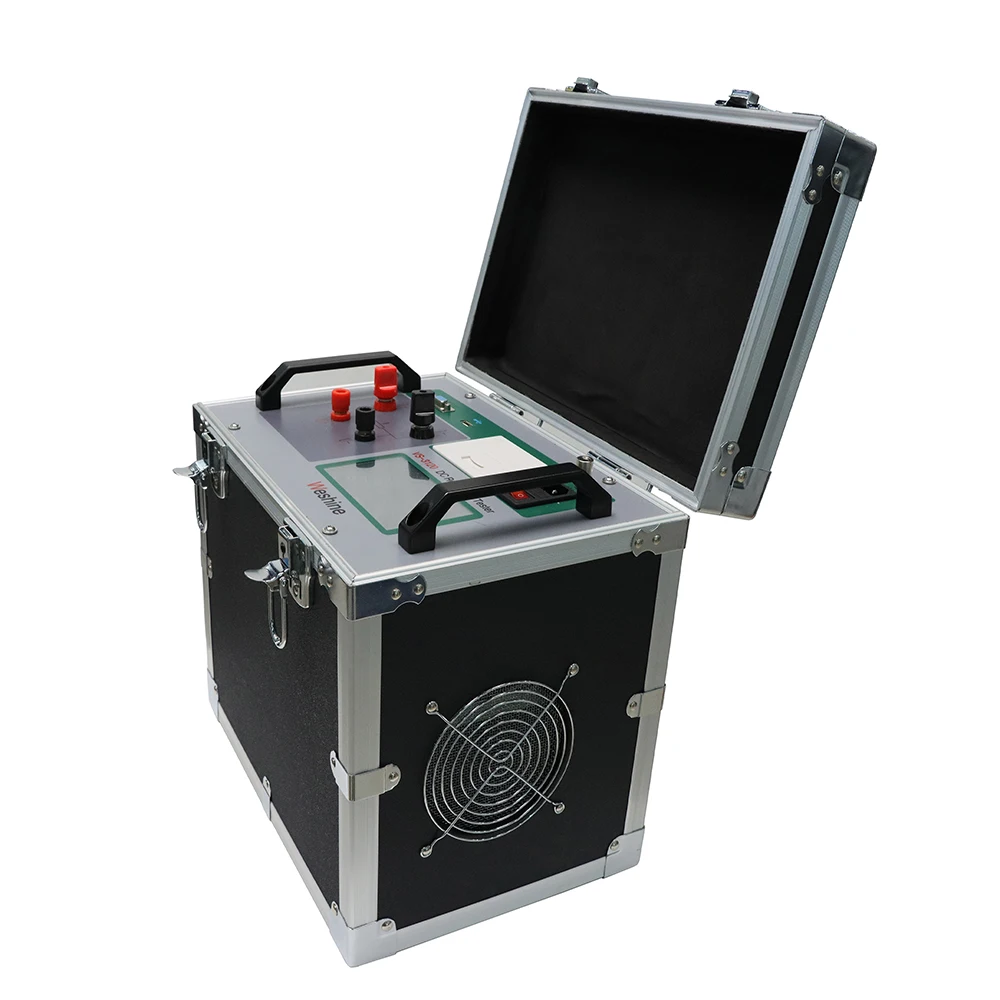 Цифровой силовой распределительный трансформатор 10 А 20 микро-Омметр с низким