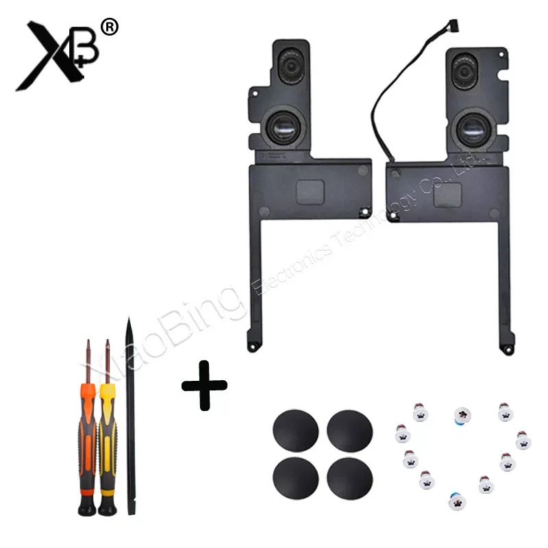 

Back cover screw+Feet foot Rubber +A1398 Left / Right Speaker for Macbook Pro 15" A1398 Speaker L/R Set Replacement