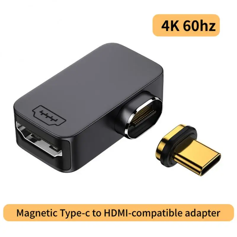 

Metal Magnetic USB Type C Adapter To USB 3.1/HDMI-compatible/DP/VGA/mDP/RJ45 4K/8k 60Hz Vedio Converter For Laptop Phone Macbook
