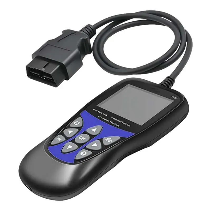 

Сканер OBD2 Диагностический Инструмент детектор неисправности автомобиля HD TFT цветной дисплей тестер батареи автомобиля сканер с Built-in динамиком для автомобилей