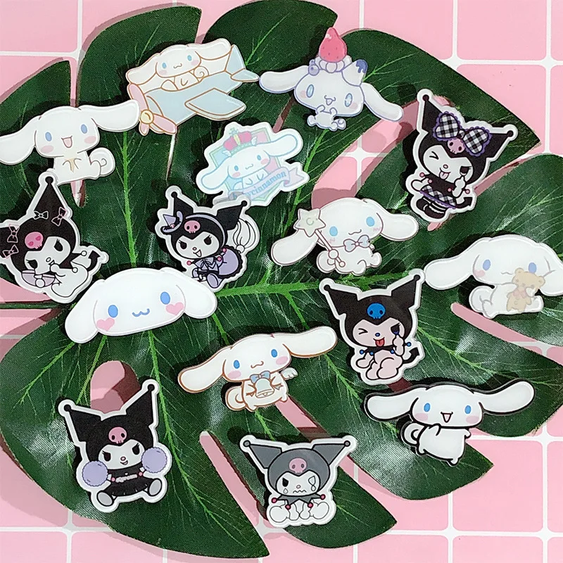 Броши Kuromi акриловые значки для сумок аксессуары сделай сам Женская медаль