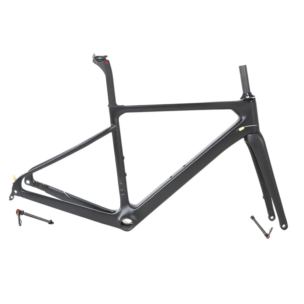 

Carbon Fiber Road Disc Brake Cycle Cross Cx Frame Variable Speed Road Racing Frame Gravel Road Bike Frame