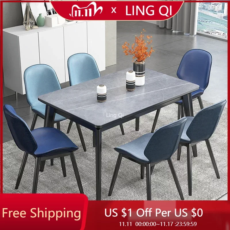 

Центральный белый обеденный стол для отеля, маленький мобильный скандинавский новый классический обеденный стол для кемпинга, ресторанная мебель