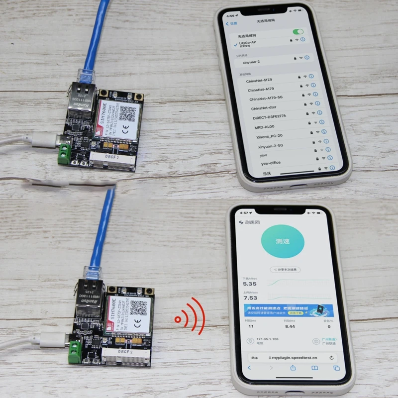 

Wi-Fi Bluetooth-Совместимость®TTGO T-Интернет-COM ESP32 Ethernet с SIM TF