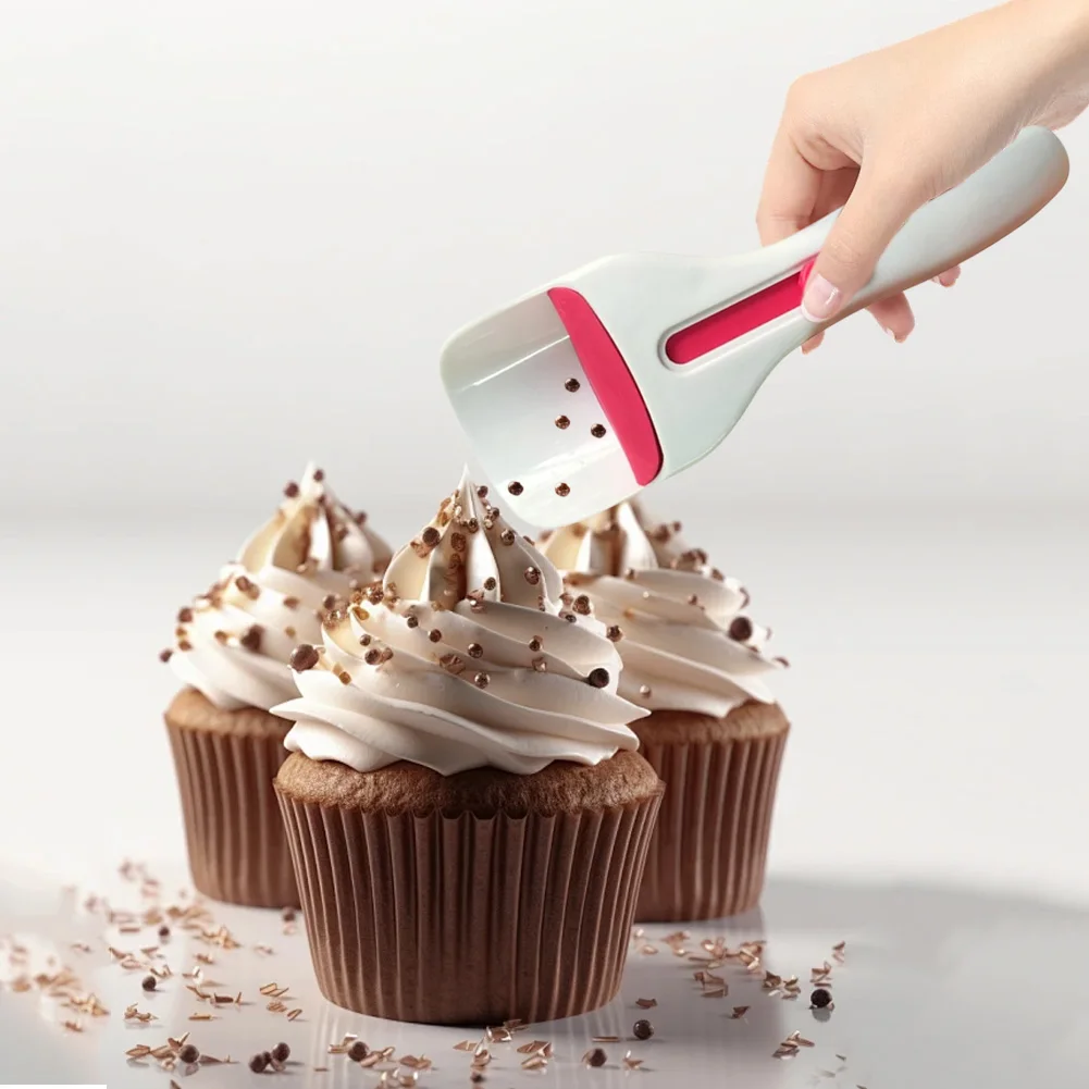 2/3 шт. совок для распределения теста торта раздвижная кнопка в одно касание