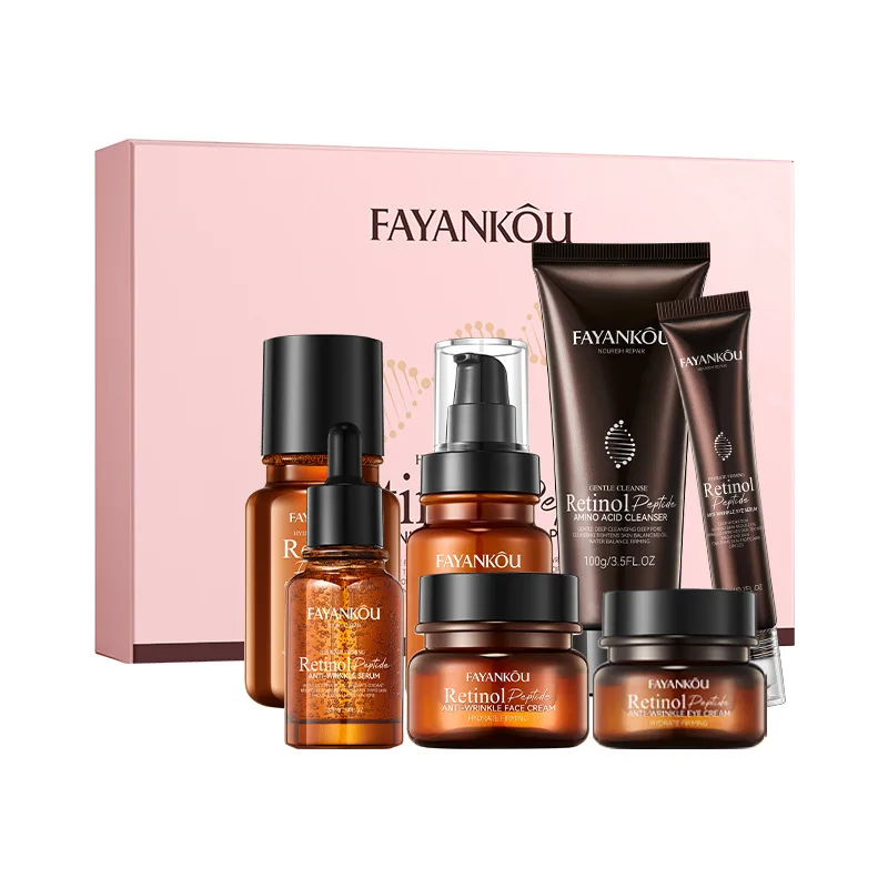 Набор пептидов для ухода за кожей ретинола средство против морщин старения