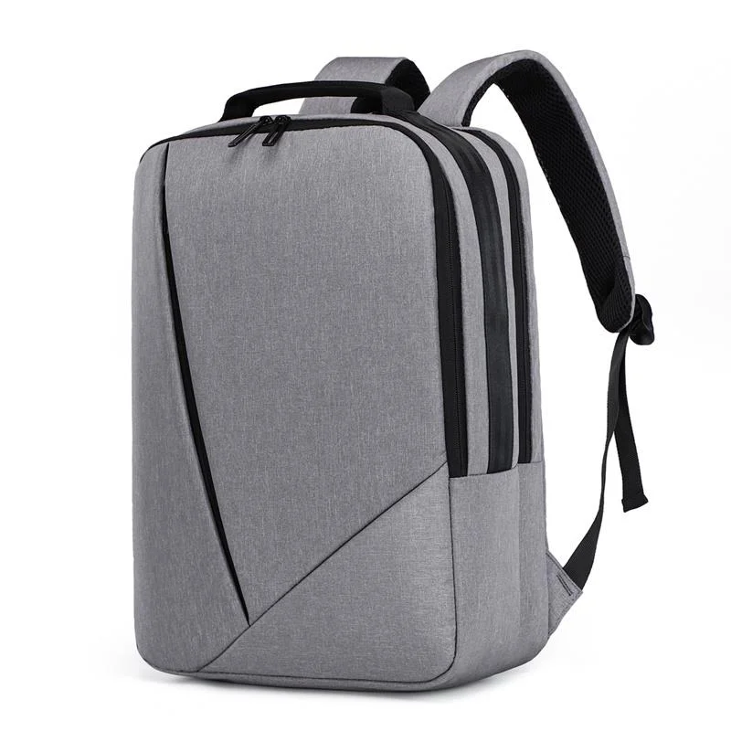 

Деловой мужской рюкзак, индивидуальный Мужской многофункциональный водонепроницаемый рюкзак из ткани Оксфорд с USB-зарядкой для ноутбука 15,6 дюйма
