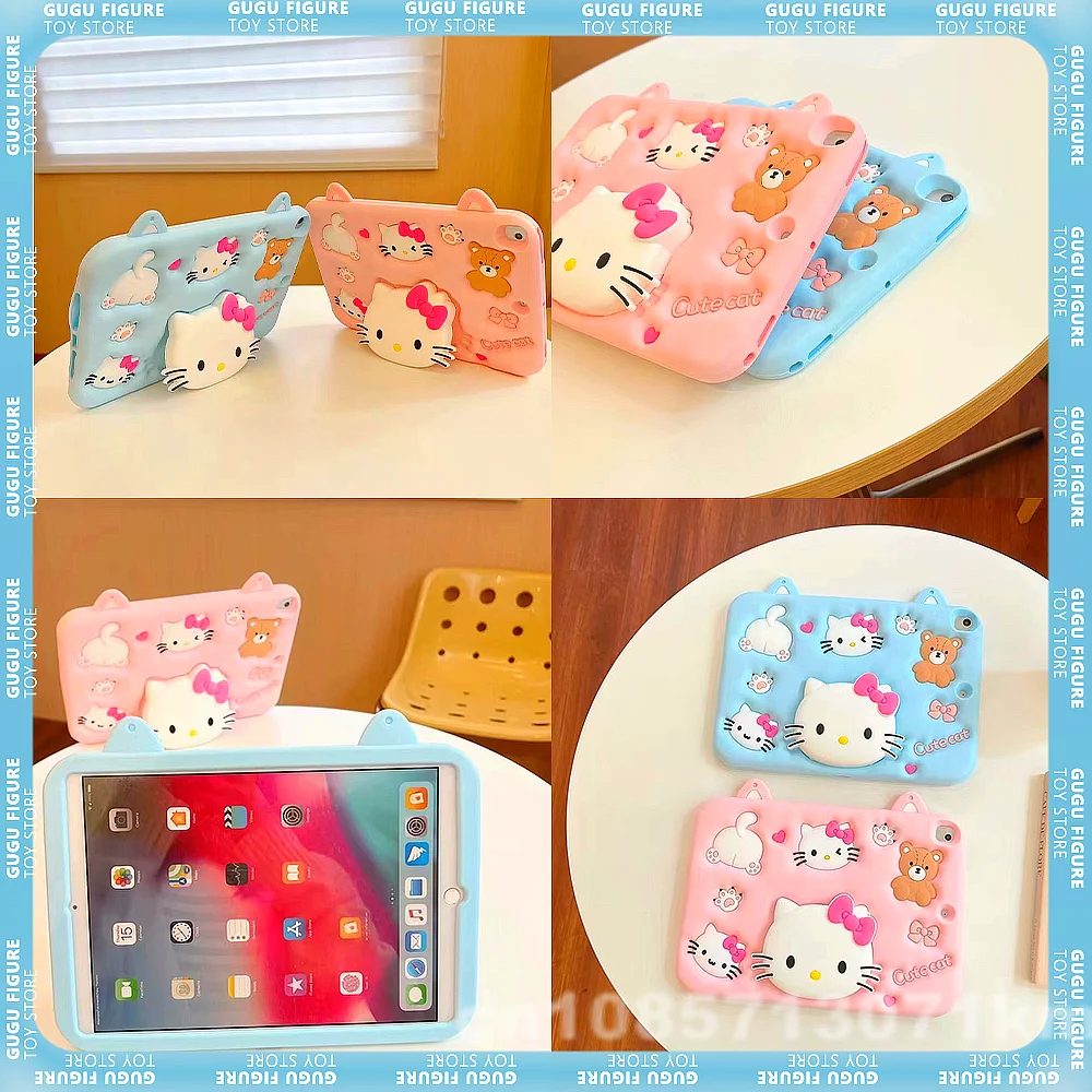 Подставка Для Планшета Hello Kitty Совместимая С Ipad 11 Mini Air Pro 3d Стереоскопическая