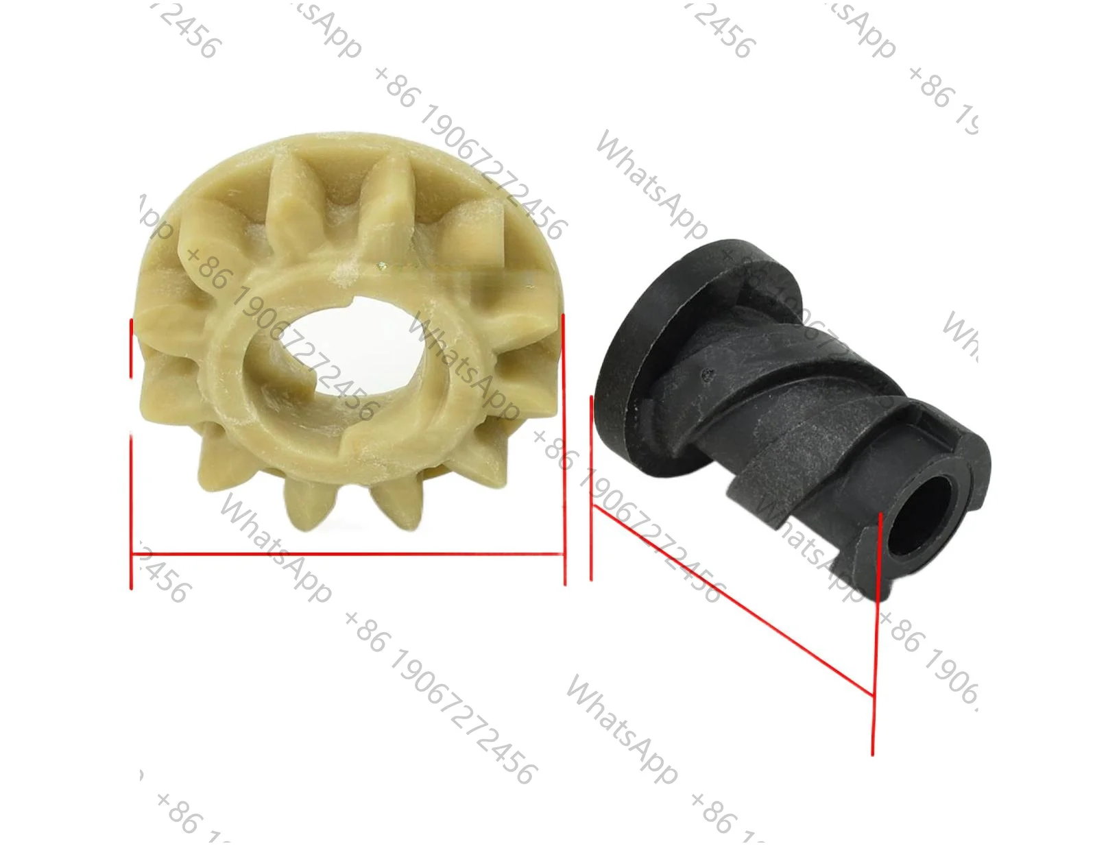 Нейлоновая шестерня DOV Motor для двигателя газонокосилки (art.: 3920dad763762) - 3920dad763762