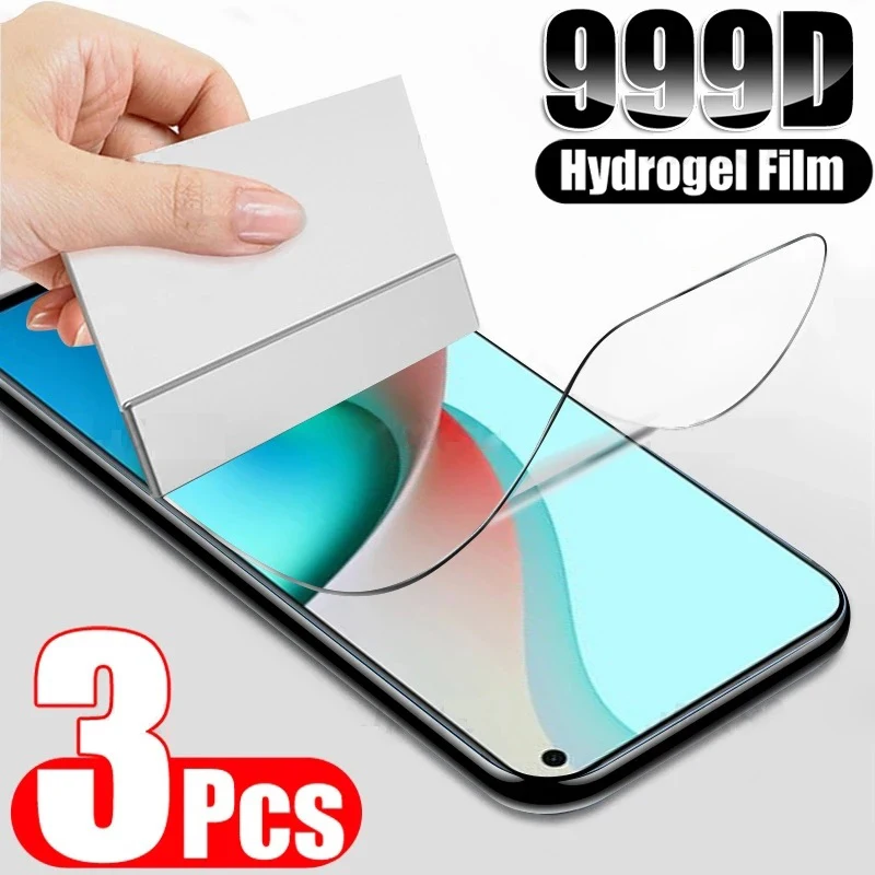 

3PCS For HTC Desire 22 Pro 6.6" HD Hydrogel Film Protective For Desire22 22pro Desire22pro Screen Protector Film Cover