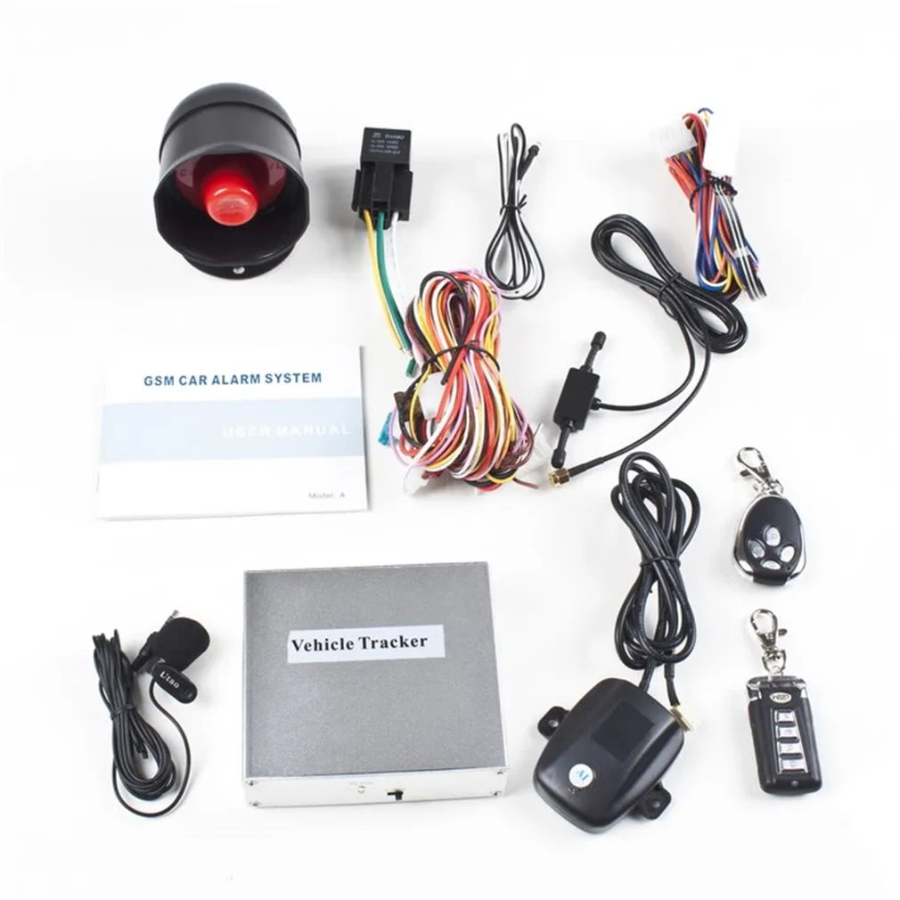 

Vehicle Security Car Alarm System With Two 4-Button Transmitters Exquisitely Designed Durable Gorgeous