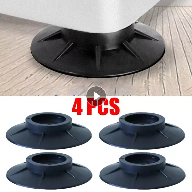 

1/4pcs Universal Anti-vibration Noise-reducing Shock-absorbing Washing Machine Feet Protection Mat Pad Anti-skid Foot Pad Dryer