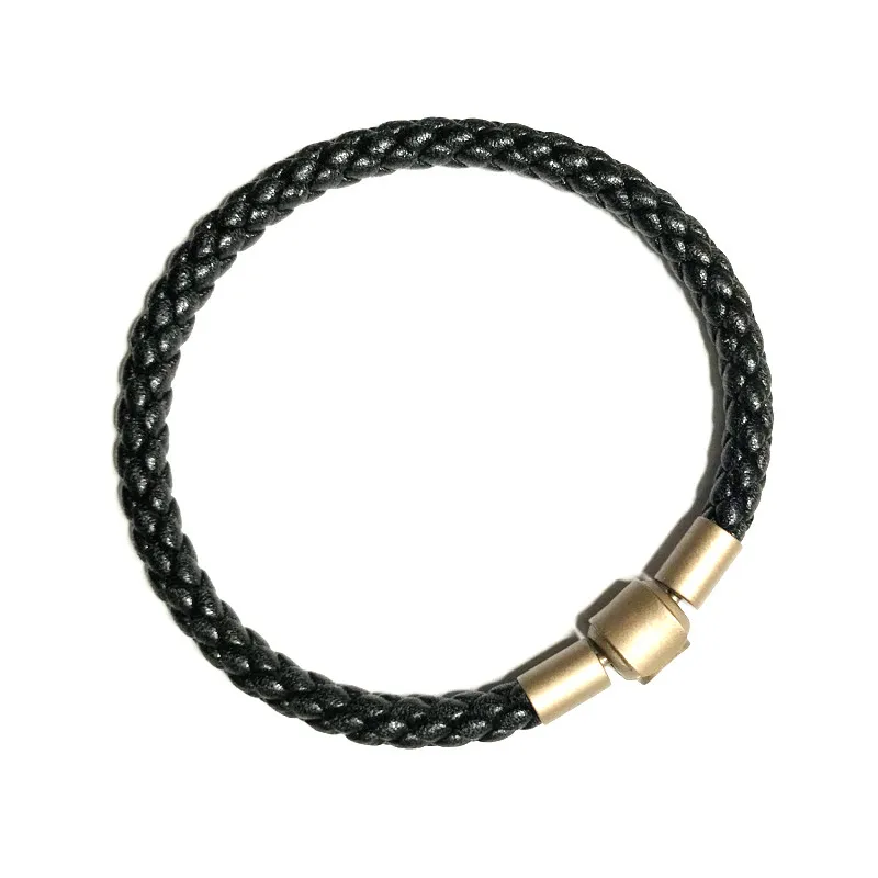 Мужской толстый браслет ручной работы XL ожерелье веревка кожаная материал
