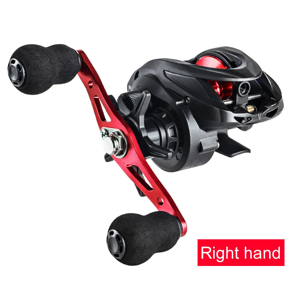 

New Baitcasting Reel 6.3:1 High Speed Ratio 8KG Max Drag 8-Gear Ultra Light Casting Fishing Reel for Bass Cheap Fishing Reel