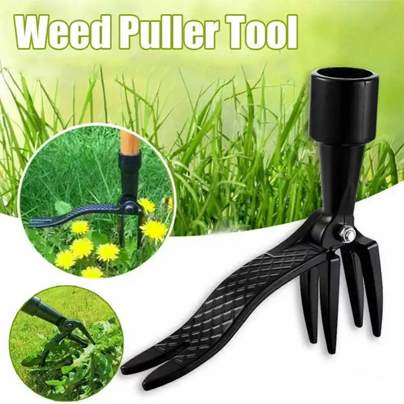 New Manual Weeding Hook Shovel Weed Puller Garden Weeding Rooter Gardening Digger Weeder Accessories Outdoor Garden Weeder