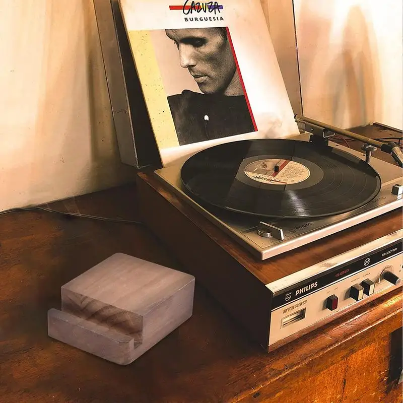 

Wooden Vinyl Record Display Rack UniversalAnd LPs Display Holder Storage Shelf Showcase Gift Home Living Room Decor 2023 New
