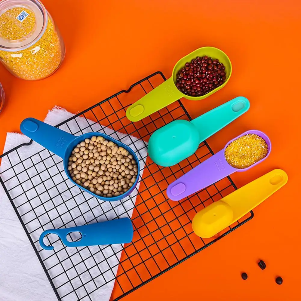 

Portable 1 Set Convenient Easy Clean Food-grade Measuring Spoon Reusable Measuring Spoon Durable for Bar
