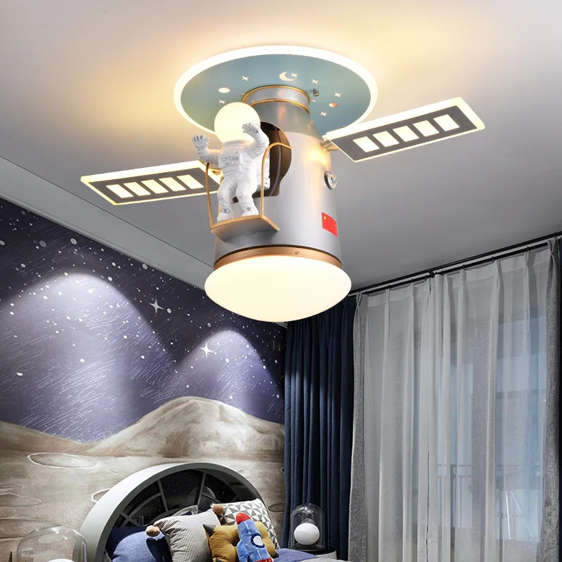 Led space. Astronaut освещение комнаты.