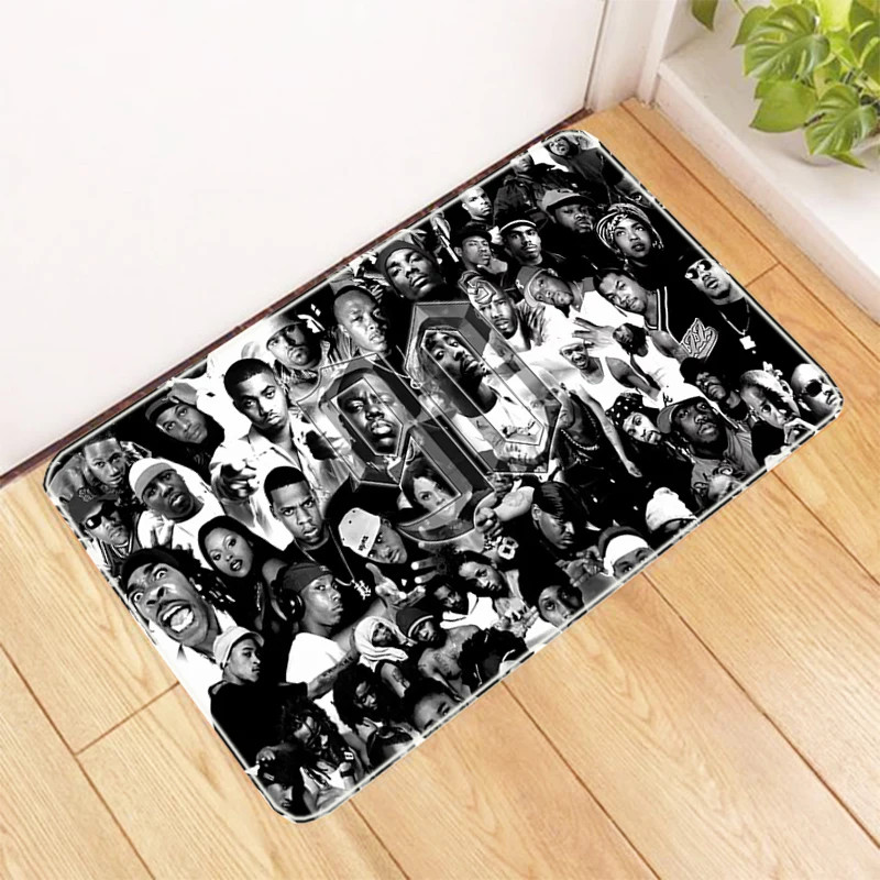

Эстетическое украшение комнаты, рэп хип-хоп, музыка, звезда, прямоугольные коврики, напольные коврики, кухонный коврик, Современное украшение для дома