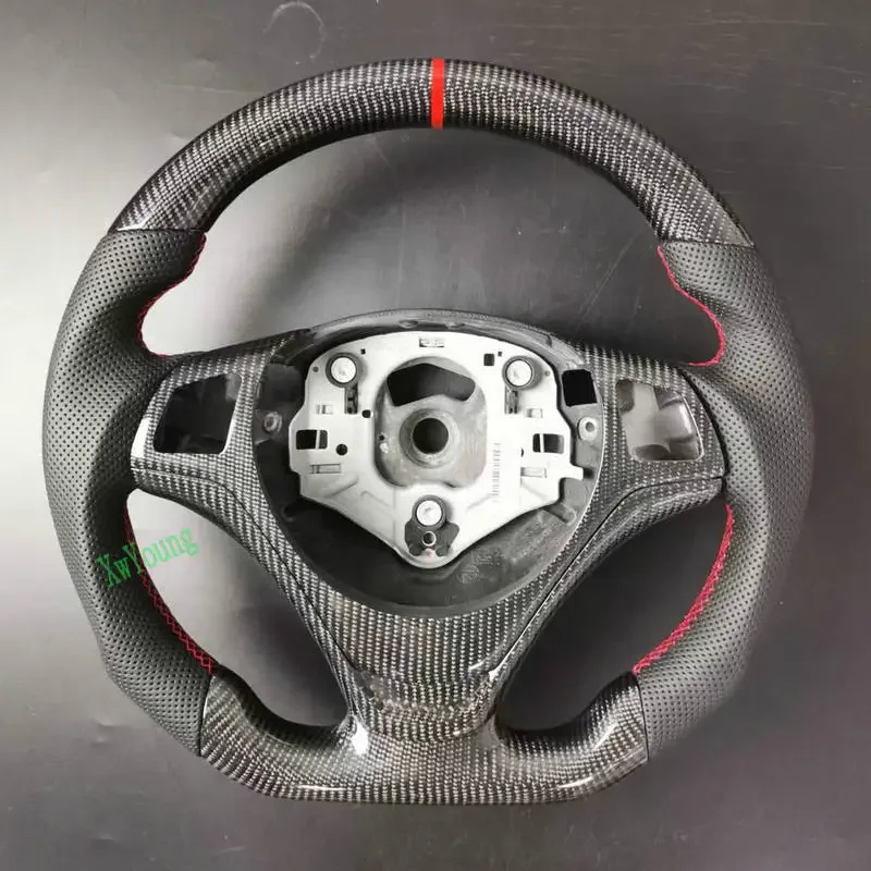 Для BMW E84 E83 E87 E88 E89 E90 E92 E93 (с отверстиями для переключения весла) 100% Настоящее