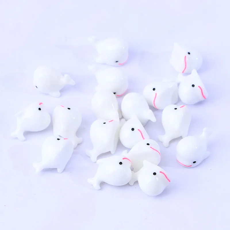 

100PCS Kawaii Marine Animal Dolphin Resin Flatback Cabochons Embellishment DIY Wedding Hairpin Accessories Scrapbook Craft