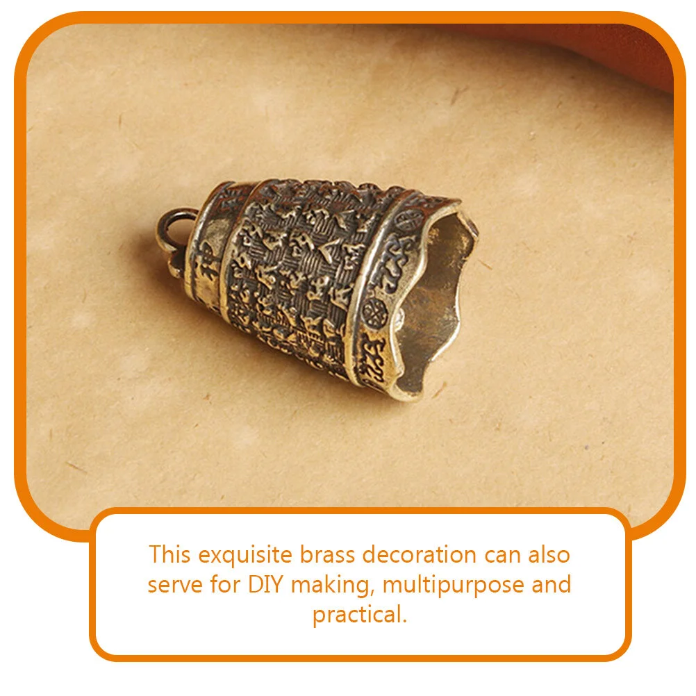 Bell Key Ring Pendants Brass Bells Exquisite Crafts Garden Door Home Decor Bulk