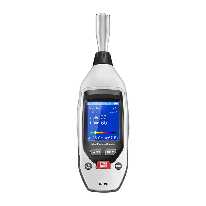

Particle counter PM2.5 PM10 Air quality testing