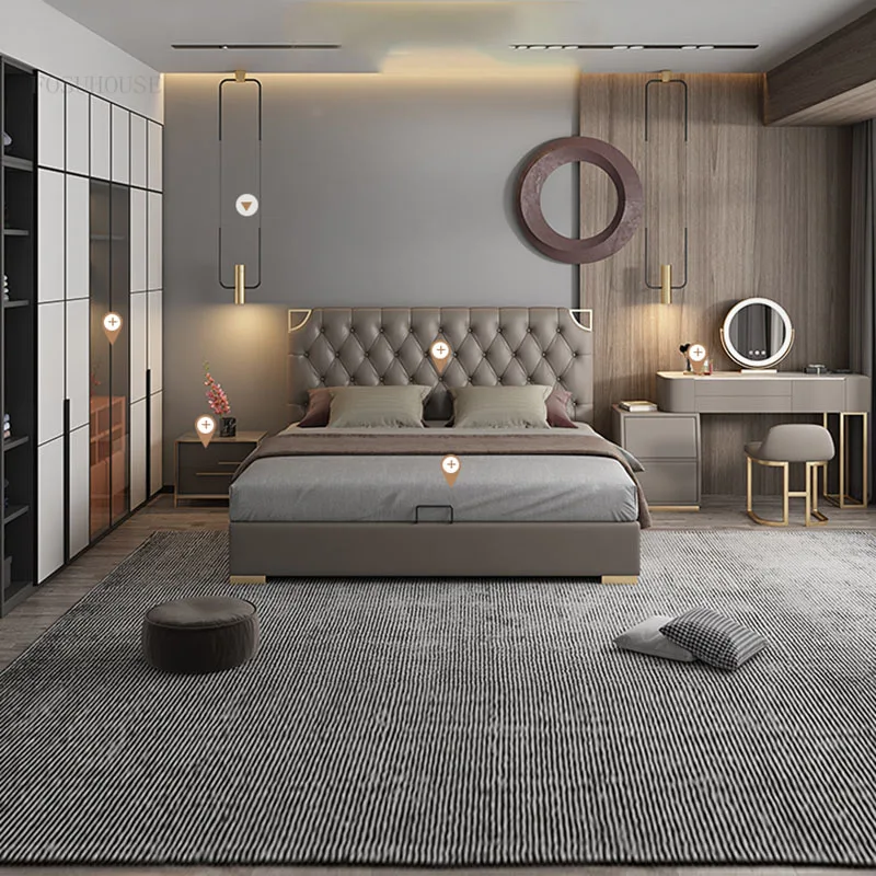 Скандинавские шиферные шкафы итальянская мебель для спальни роскошный комод