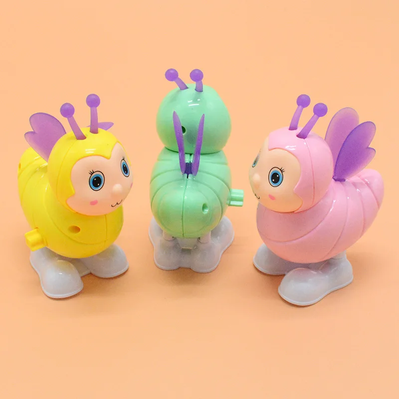 

Новая заводная игрушка для детей с намоткой из мультфильма, креативная милая маленькая пчелка, подарок для малышей с маленьким животным