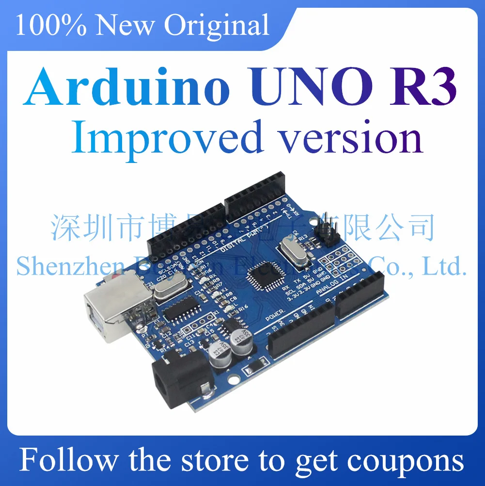 

NEW Atmega328P microcontroller development board Arduino UNO R3 improved version C language programming motherboard kit