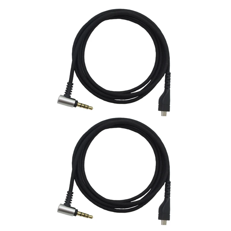 

2X Replacement 3.5Mm Audio Cable For Steelseries Arctis 3, Arctis Pro Wireless, Arctis 5, Arctis 7