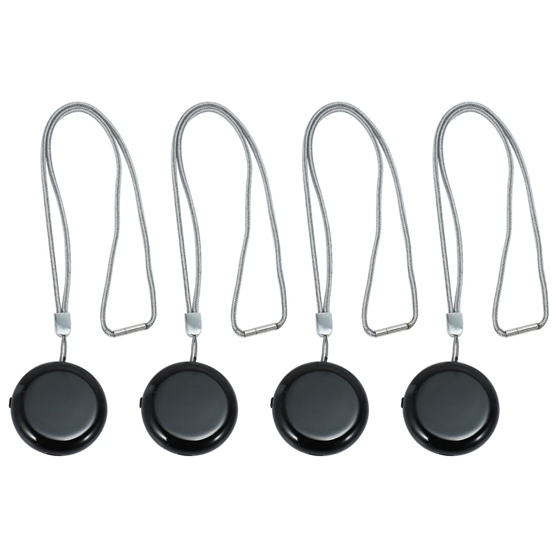 

4X Personal Wearable Air Purifier Necklace Mini Portable Air Freshner Ionizer Negative Ion Generator For Travel Home