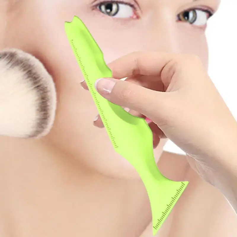 Stencil Resusable Silicone Eyeliner Tool Easy Makeup Tool For Women And
