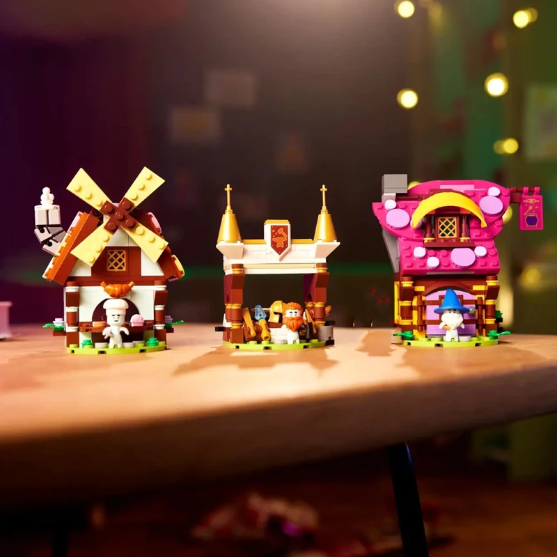 434 шт. Детский конструктор Деревня мечты