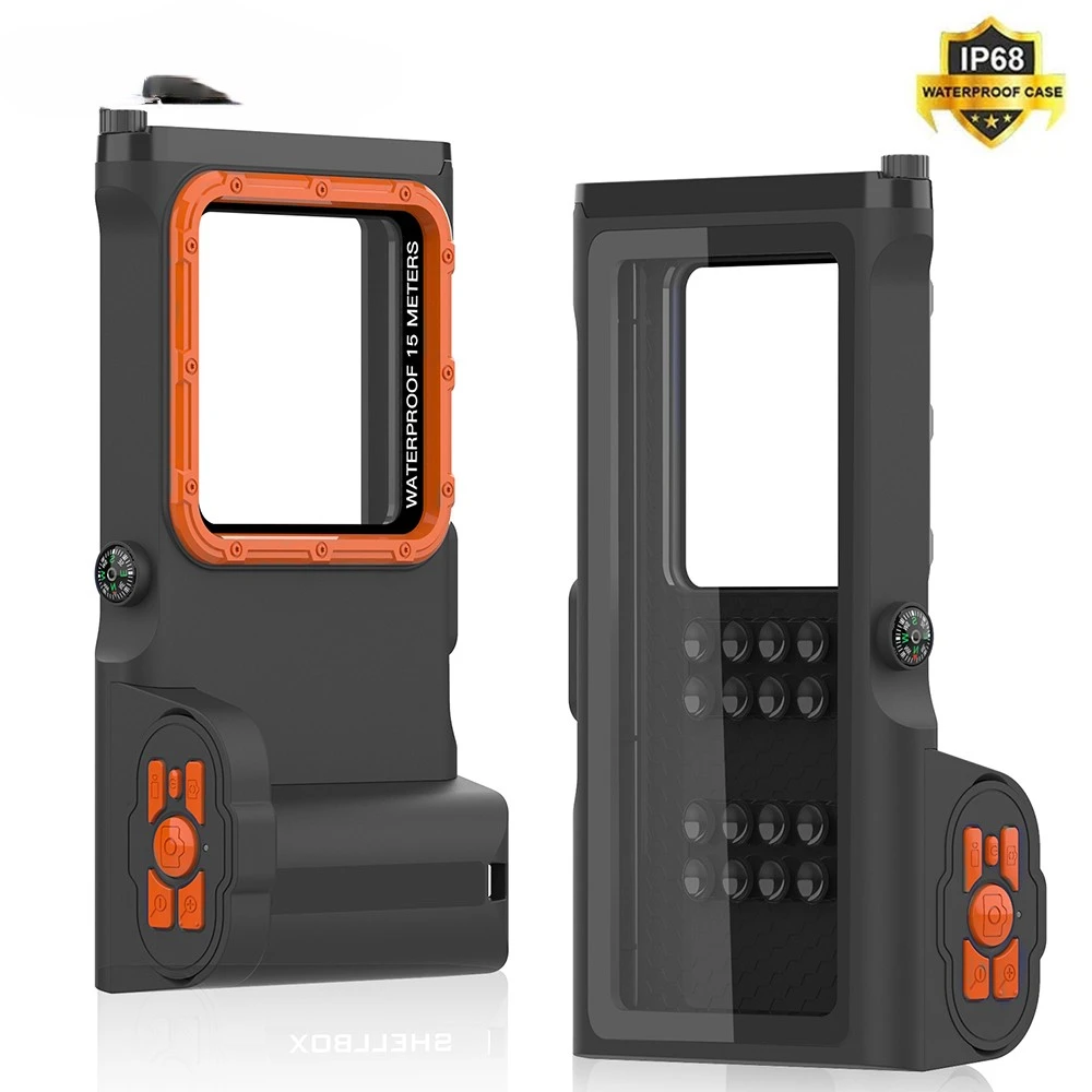 Водонепроницаемый чехол для телефона IP68 iphone Samsung Google Pixel Sony Подводная фотосъемка