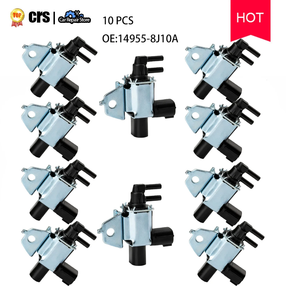 

10xDurable Metal Canister Solenoid Valve Control Solenoid Valve P1800 K5T46673 149558J10A for Nissan VIAS Car Parts 14955-8J10A