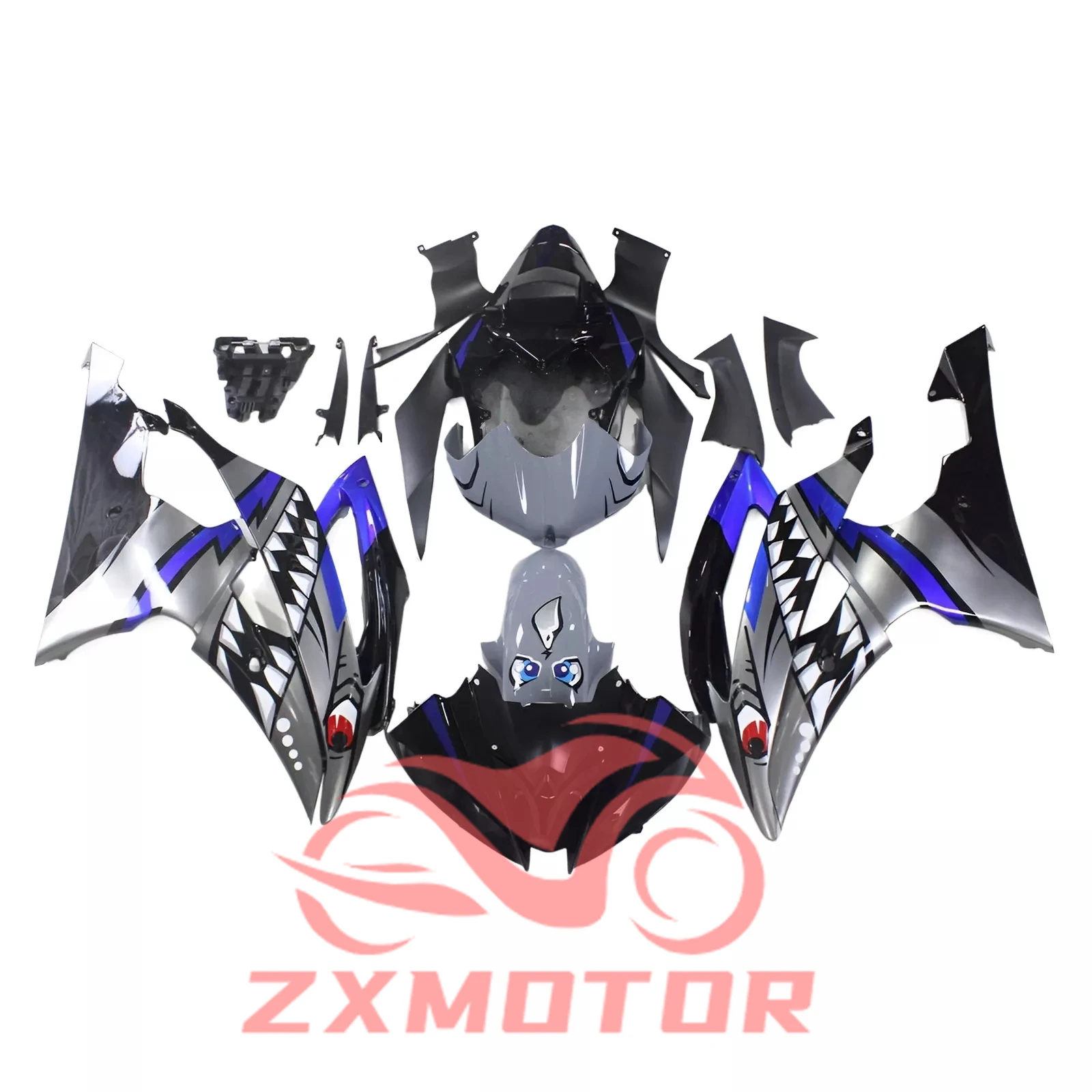 Бесплатные обтекатели на заказ для YAMAHA YZFR6 2008-2012 2013 2014 2015 2016 комплект обтекателей