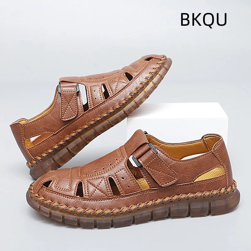 

Men's Summer Sandals Round Toe Lightweight Platform Comfortable Water Proof Breathable Fashion Non-slip Casual Shoes Summer Main