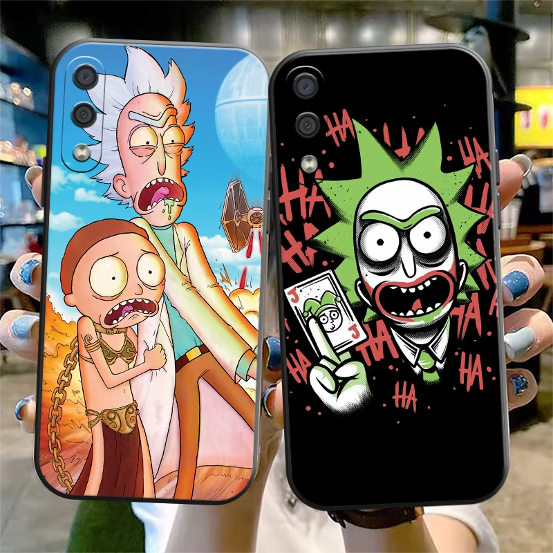 

Funny Carton Rick And Morty US Phone Case For Samsung Galaxy A31 A31 5G A32 4G 5G A51 4G 5G A52 4G 5G A71 4G 5G A72 4G 5G Cover