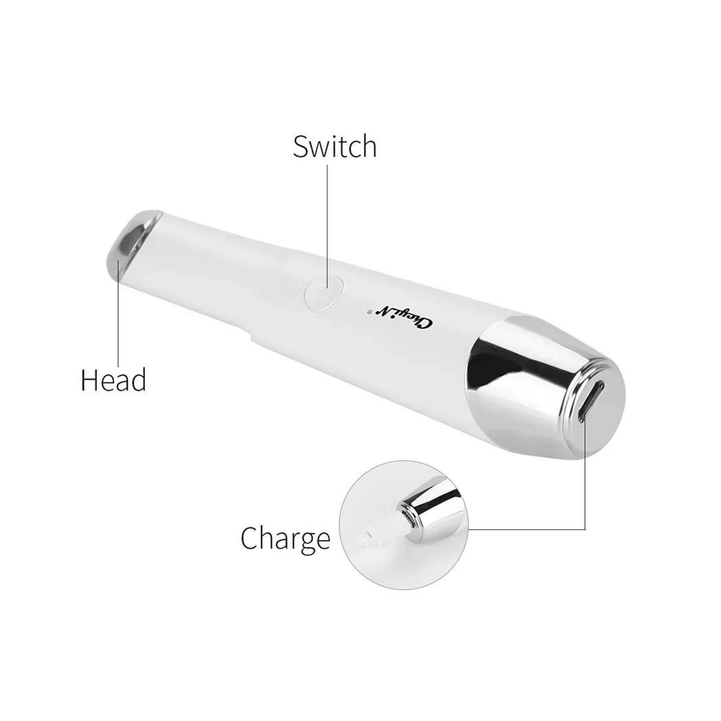 CkeyiN USB Электрический массажер для глаз ионная фотонная терапия удаление темных
