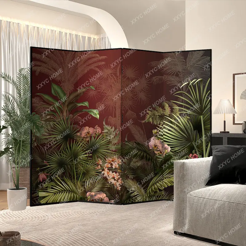 Цветочные складные подземные зоны экраны дверь вход в гостиную блокировка